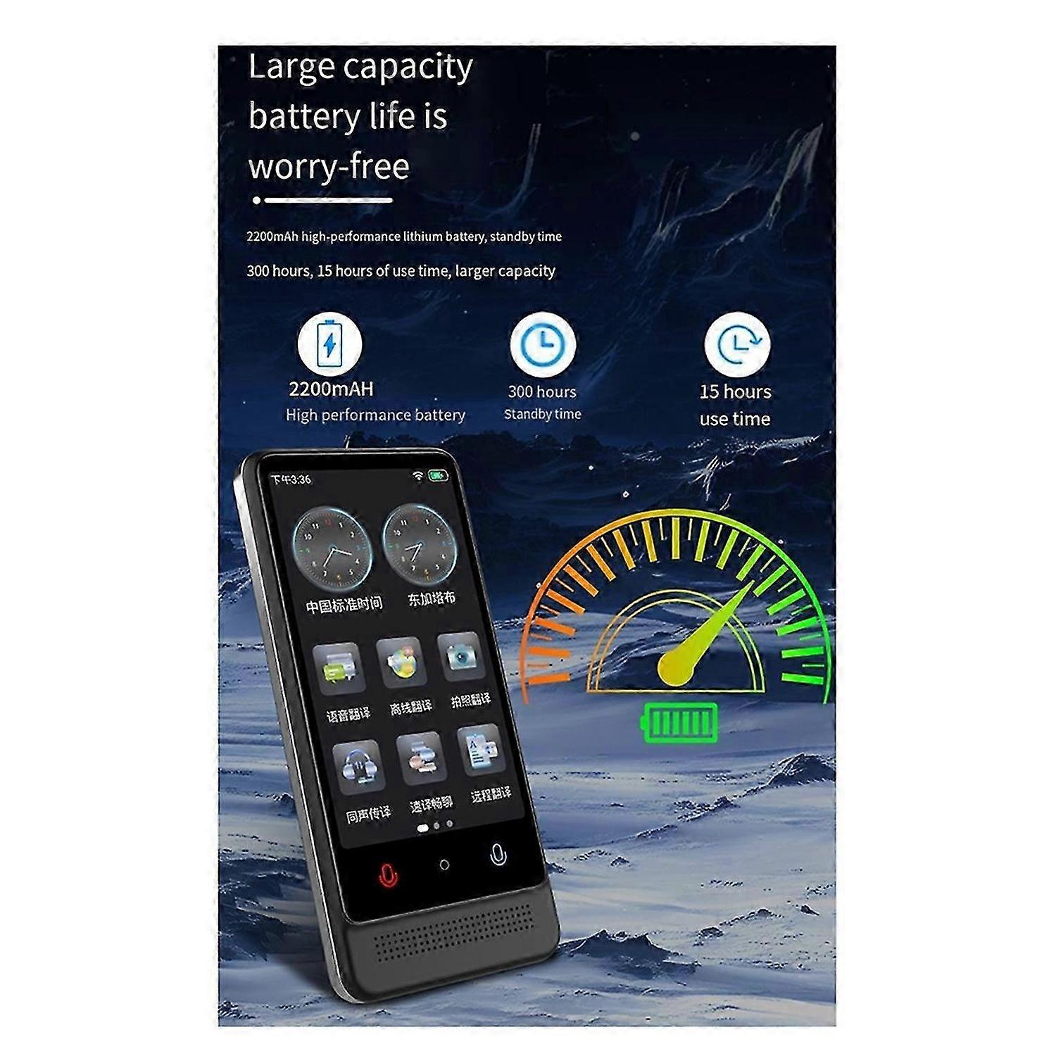 M12 Translator with Offline Cantonese Support 137 Languages