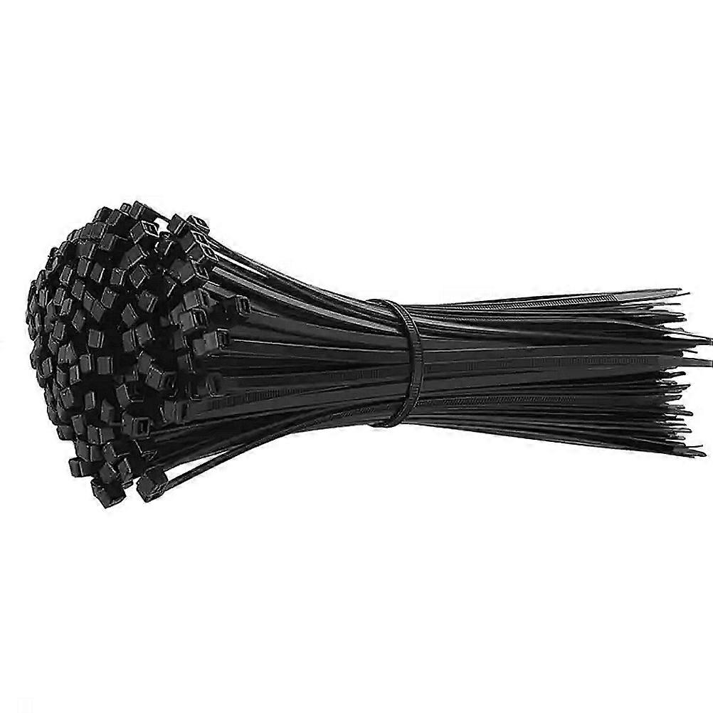 Fixing Ring Cable Tie Self-Locking Nylon Loop 1000Pcs Black Wire Ties