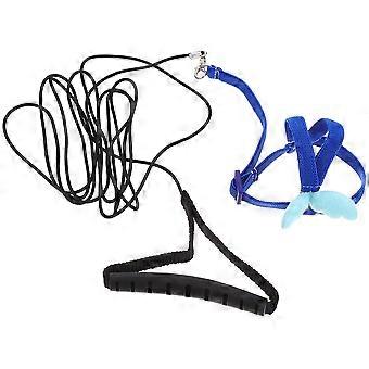 Rope Leash Traction Parrot Harness Reusable Parrot Leash Parakeet Flying Leash Bird Harness Chicken Harness