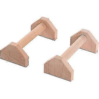 Push Up Bars Handstand Wooden Push Ups Push Up Stand Bar Fitness