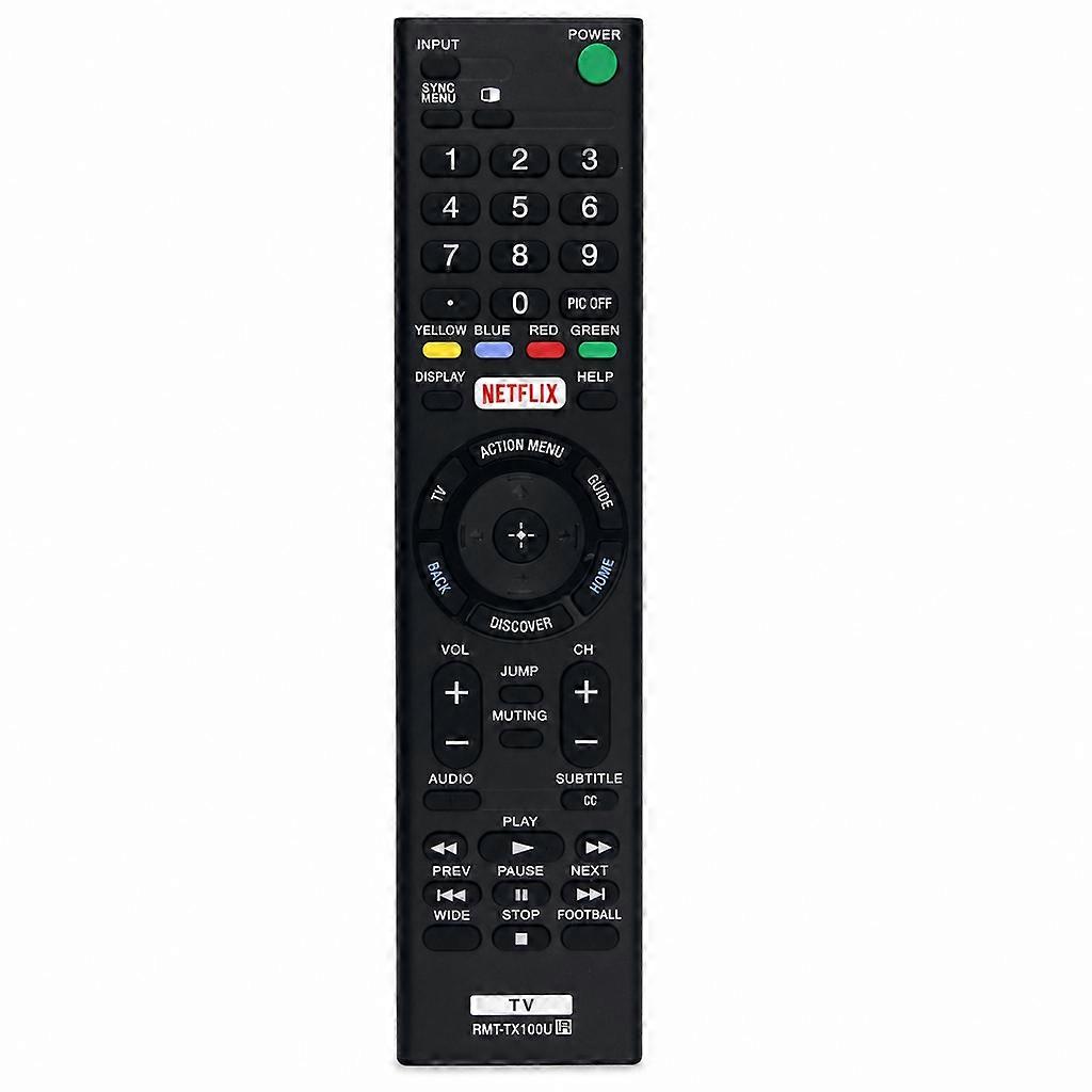 TV Remote Control Compatible with Sony RMT-TX100U