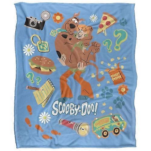 Scooby Doo Food Soft Touch Blanket