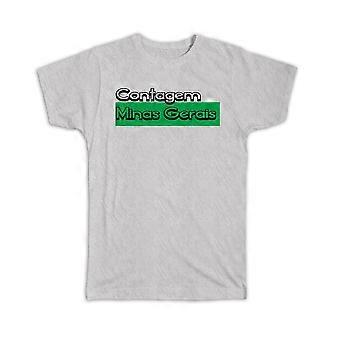 Gift T-Shirt: Contagem Minas Gerais Rectangle