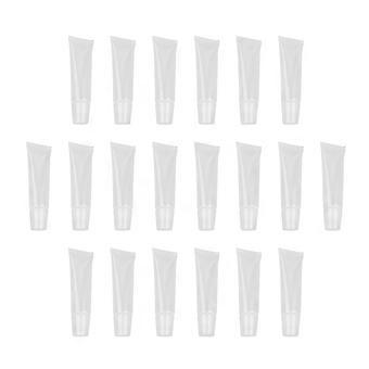 Lip Pomade Tubes for Travel Use 40Pcs 10G Empty Lip Balm Tube