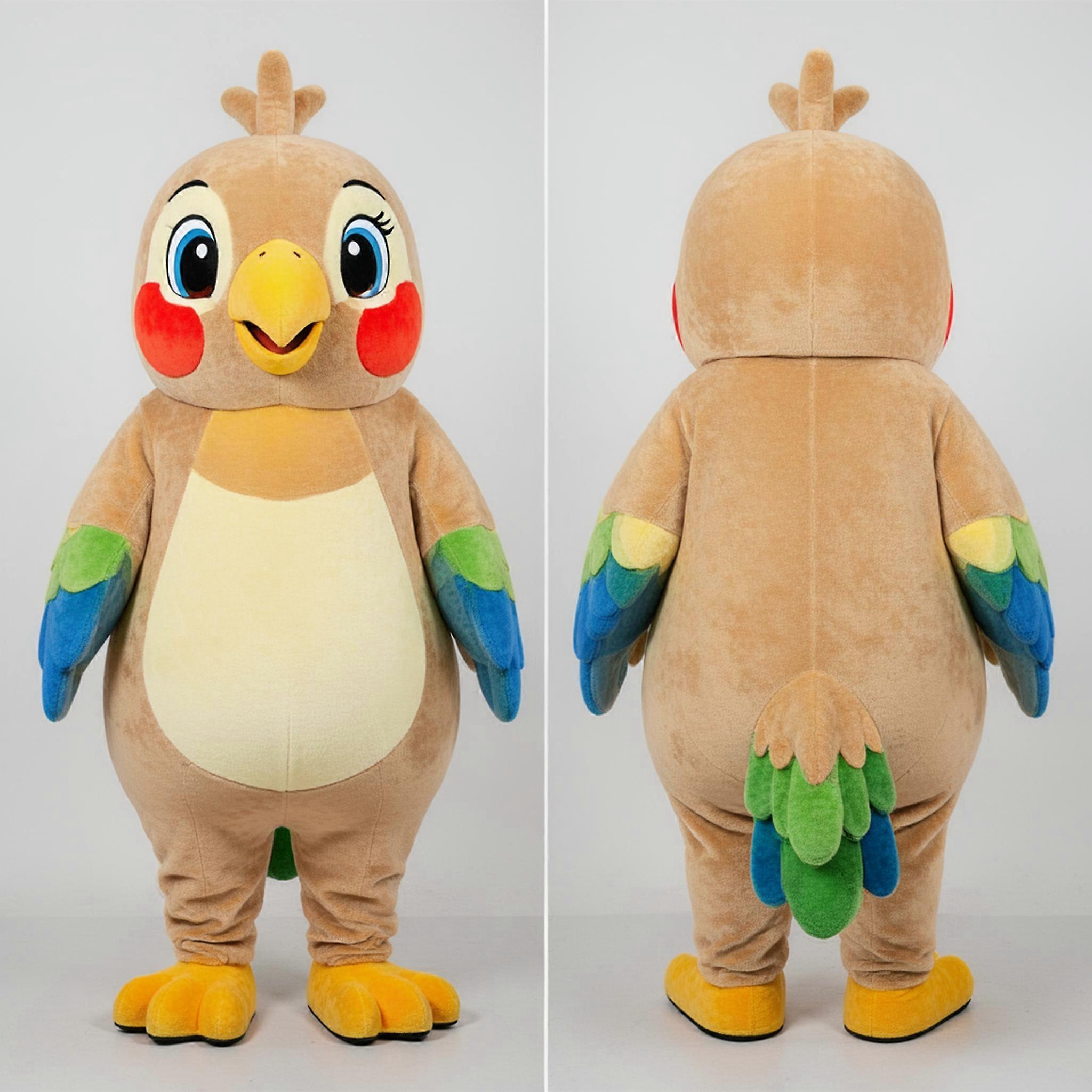 MASTICOT Tan Velvety Alliance Mascot