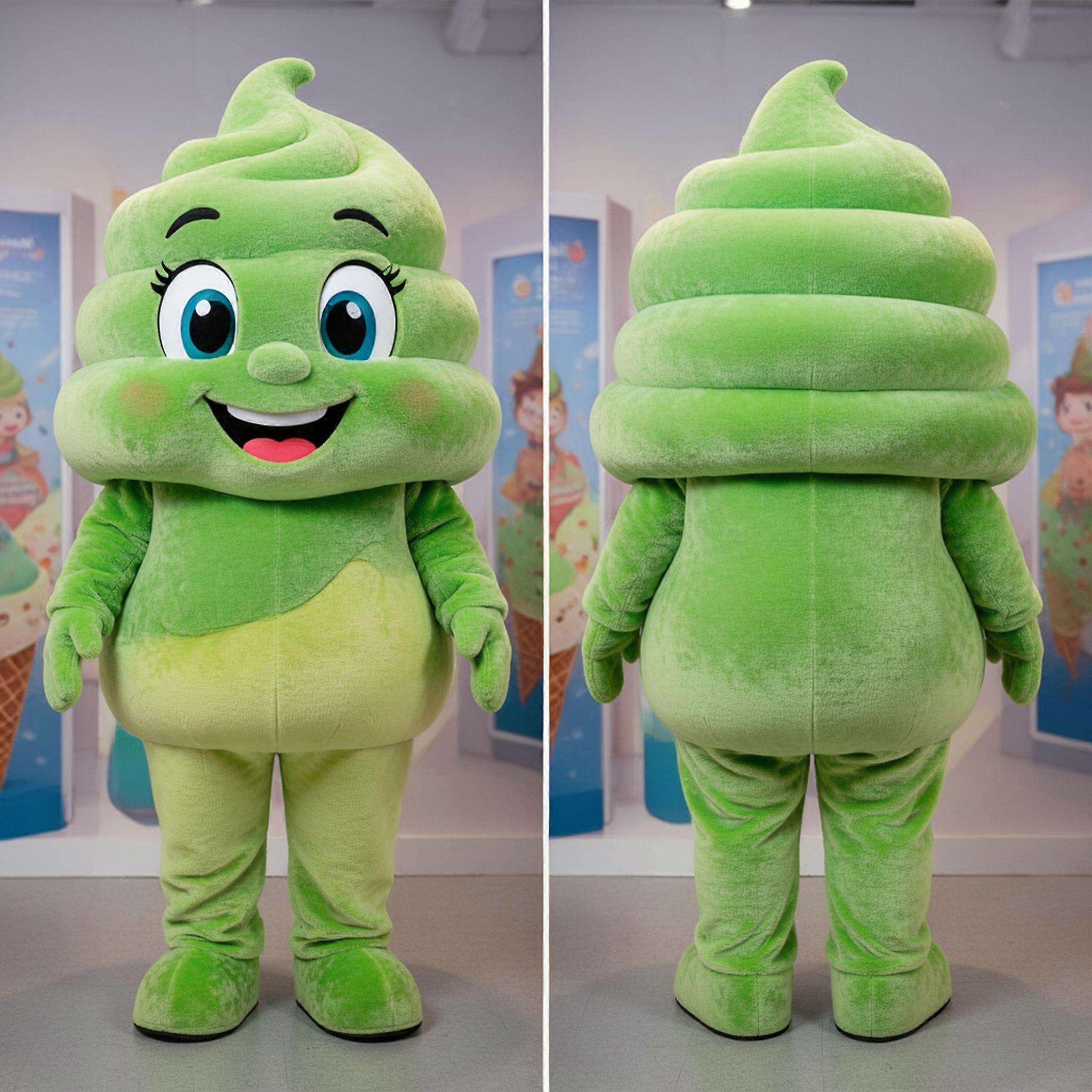 MASTICOT Mint Green Frosty Ice Mascot