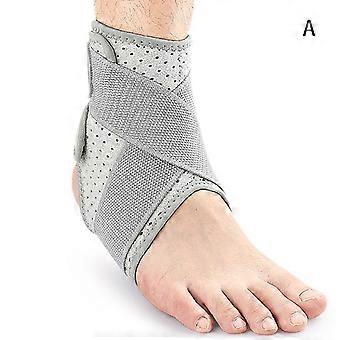 Enkelbrace met compressiemouw voor enkelverstuikingen, enkelsteunende sokken voor plantaire fasciitis bij volleybal, basketbal en voetbal.