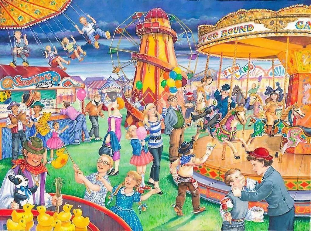 Fairground Rides Puzzle 250 XL Pieces