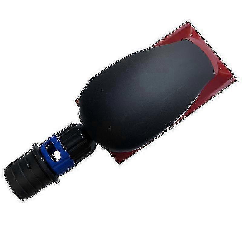 Vacuum-Compatible Sanding Block, Red Handle for Comfortable Polishing