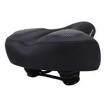 Breed, ademend, neusloos fietszadel