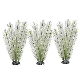 Aquarium Decorations Fish Tank Artificial Green Water Plants Made Of Silk Fabrics Plastic, Non-Toxic And Safe For All Fish And Pets_aa