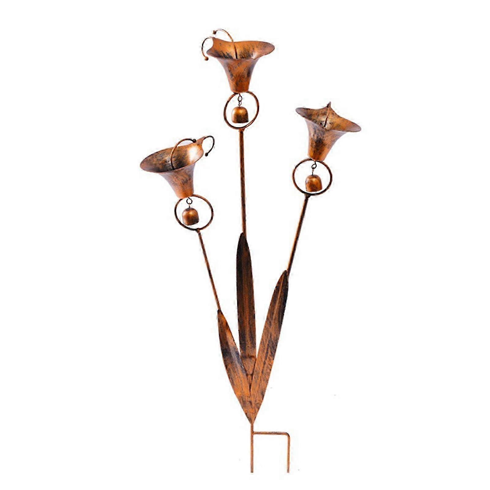 Weatherproof Callalily Wind Chime Stake