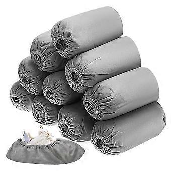 Overshoe Shape Shoe Covers 200 Pcs Disposable Indoor Protectors For Footwear Universal Use In Home And Office