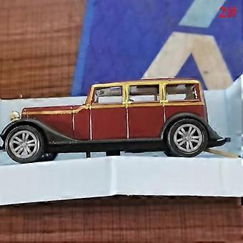 1:43 Alloy Vintage Diecast Model Classic Pull Back Car Model Miniature Vehicle