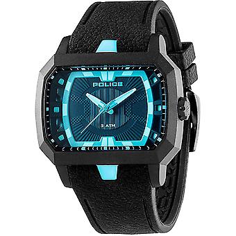 Polisen Hydra kvarts analog man klocka med R1451109001 gummiarmband