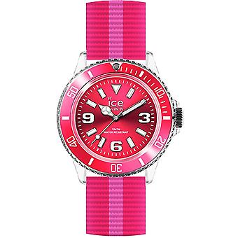 Ice-united Quartz Analog Unisex Watch with Nylon UN bracelet. Bl. U.N.14