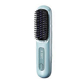 portable Straightener Brush Rechargeable Hair Straightener Comb Brush WU843_HP