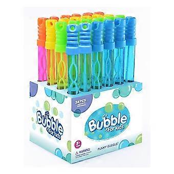 Bubble Wand with Solution ReadytoPlay Set for Kids, Refillable Bubble Toy for Fun Outdoor Activity