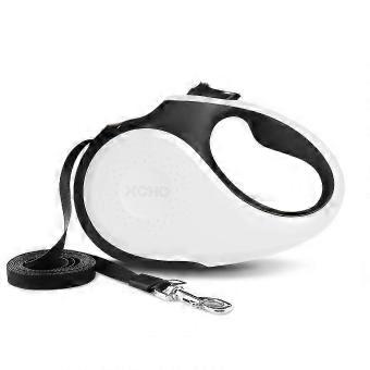 Retractable Reflective Dog Leash with Automatic Reel