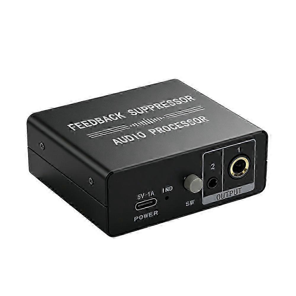 Professional Feedback Supperssor One Button Anti Feedback Suppressor and Lossless Intelligent Audio Processor