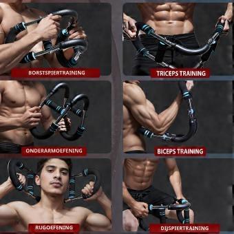 Twister Arm Trainer, Drie-niveau Verstelbare Onderarm Versterker voor Thuis