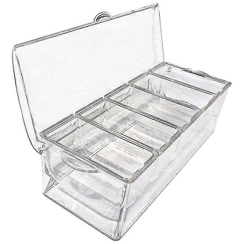 5-Compartment Ice Chilled Condiment Server