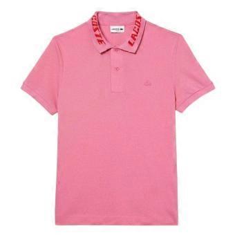 Lacoste Mens Movement Branded Collar Polo Shirt