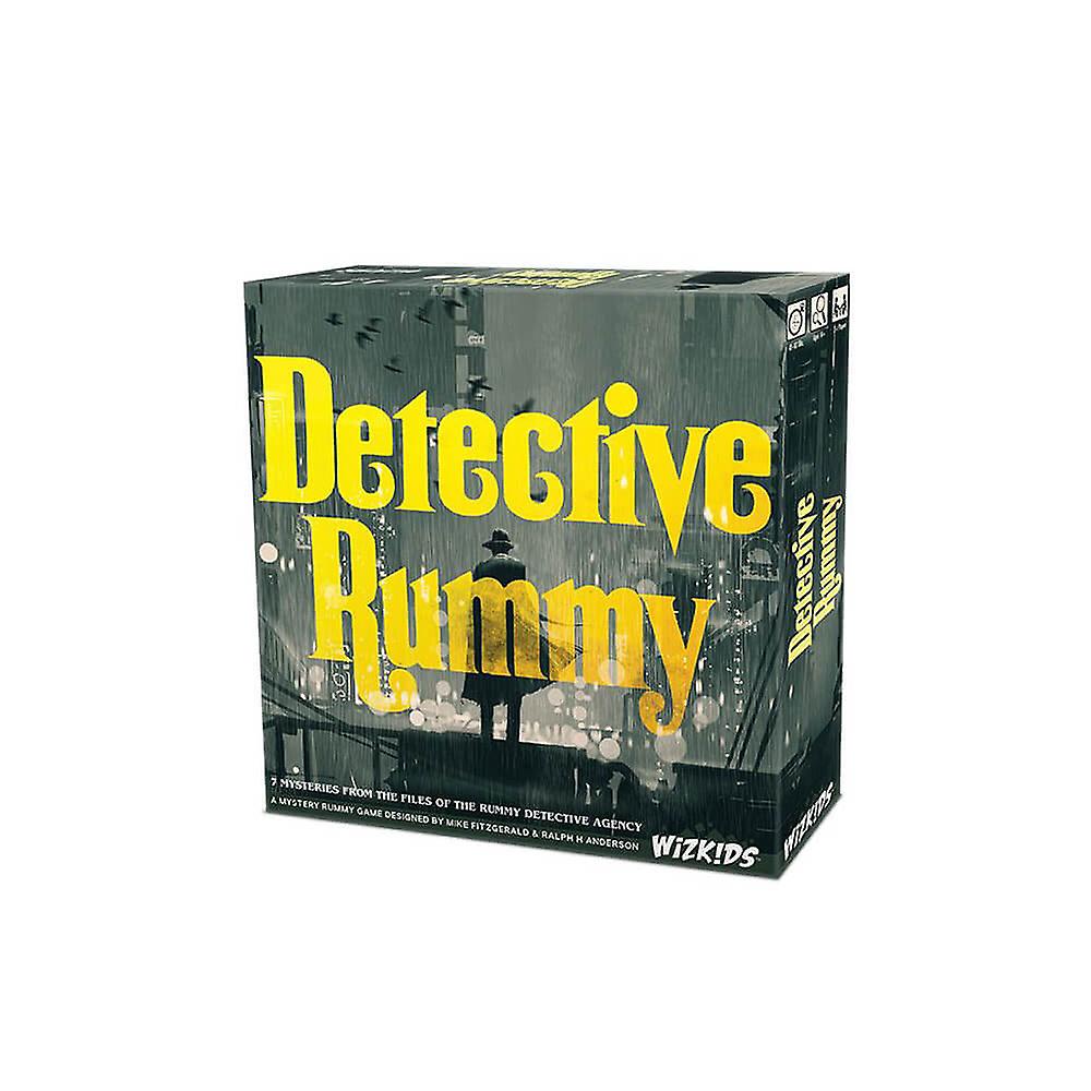 WizKids Detective Rummy Card Game Can Be Played By Campaign Mode and Case Mode