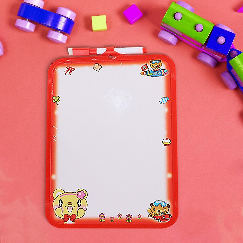 Double-sided Dry Drawing Board Home Message Board Student Whiteboard 5ml