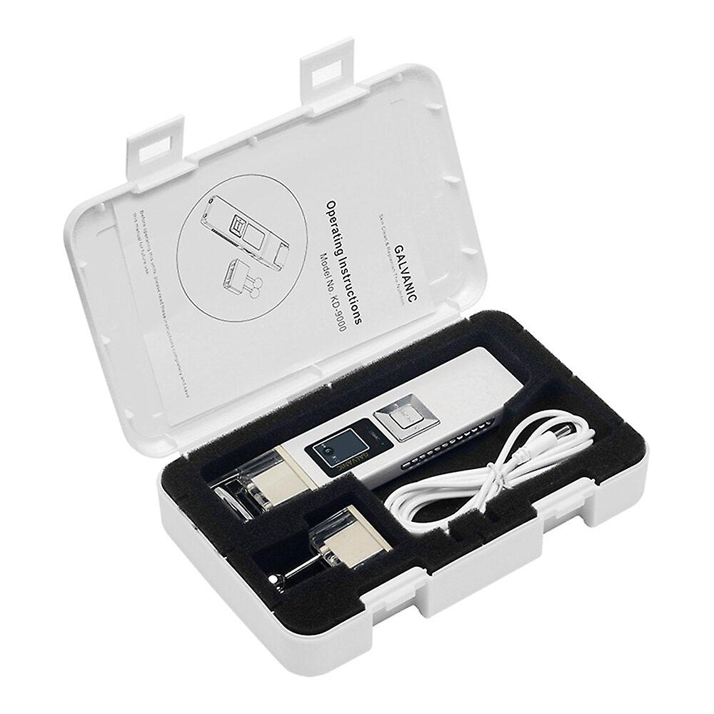 Galvanic Microcurrent Skin Firming Beauty Machine Iontophoresis Antiaging Facial Massager Face Lifting Skin Tighten Device