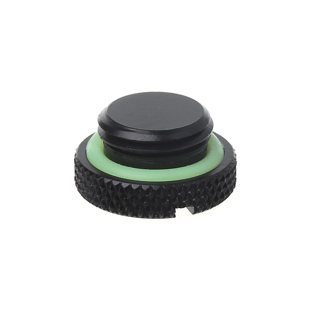 G1/4" Plug G1/4 Thread Black Stop Plug for Computer Water Cool System