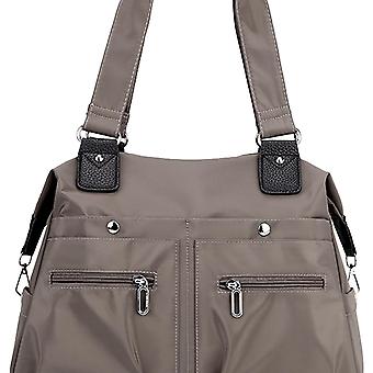 Sac Bandoulière Homme Nylon - Grande Capacité - Multi-poches - Imperméable - Idéal Travail Ou Voyage