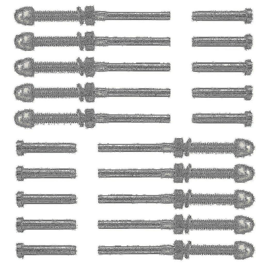 Threaded Bolt And Pedal Ball Cable Railing Kit End Fitting 0.32 Cm,t316 Marine Grade Stainless Stee