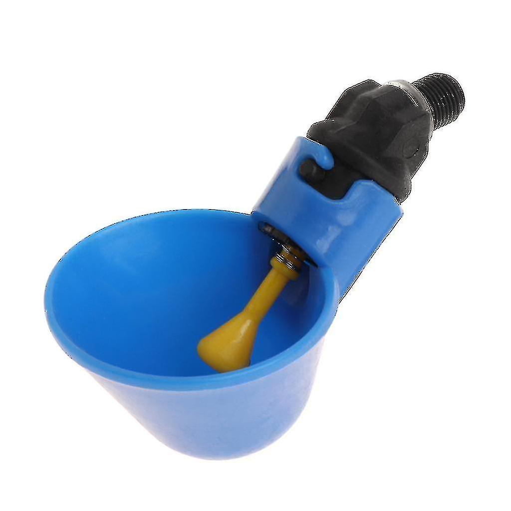 30 Pcs Automatic Poultry Water Drinker Chicken Hen Bird Plastic Drinking Cups