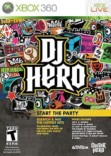 DJ Hero 1  Game - Xbox 360 - PAL - New & Sealed