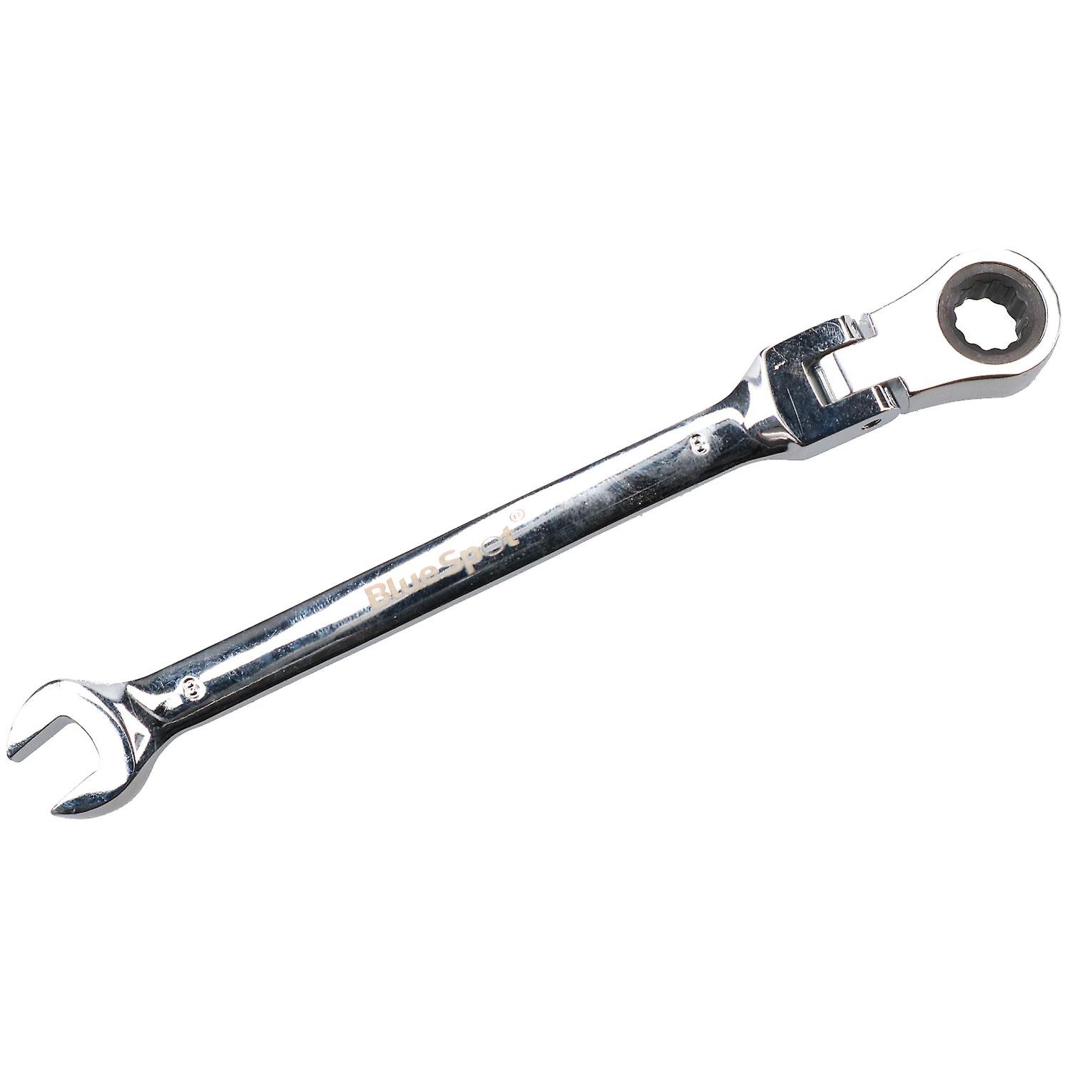 8mm Metric Flexible Flexi Head Ratchet Combination Spanner Wrench 72 Teeth