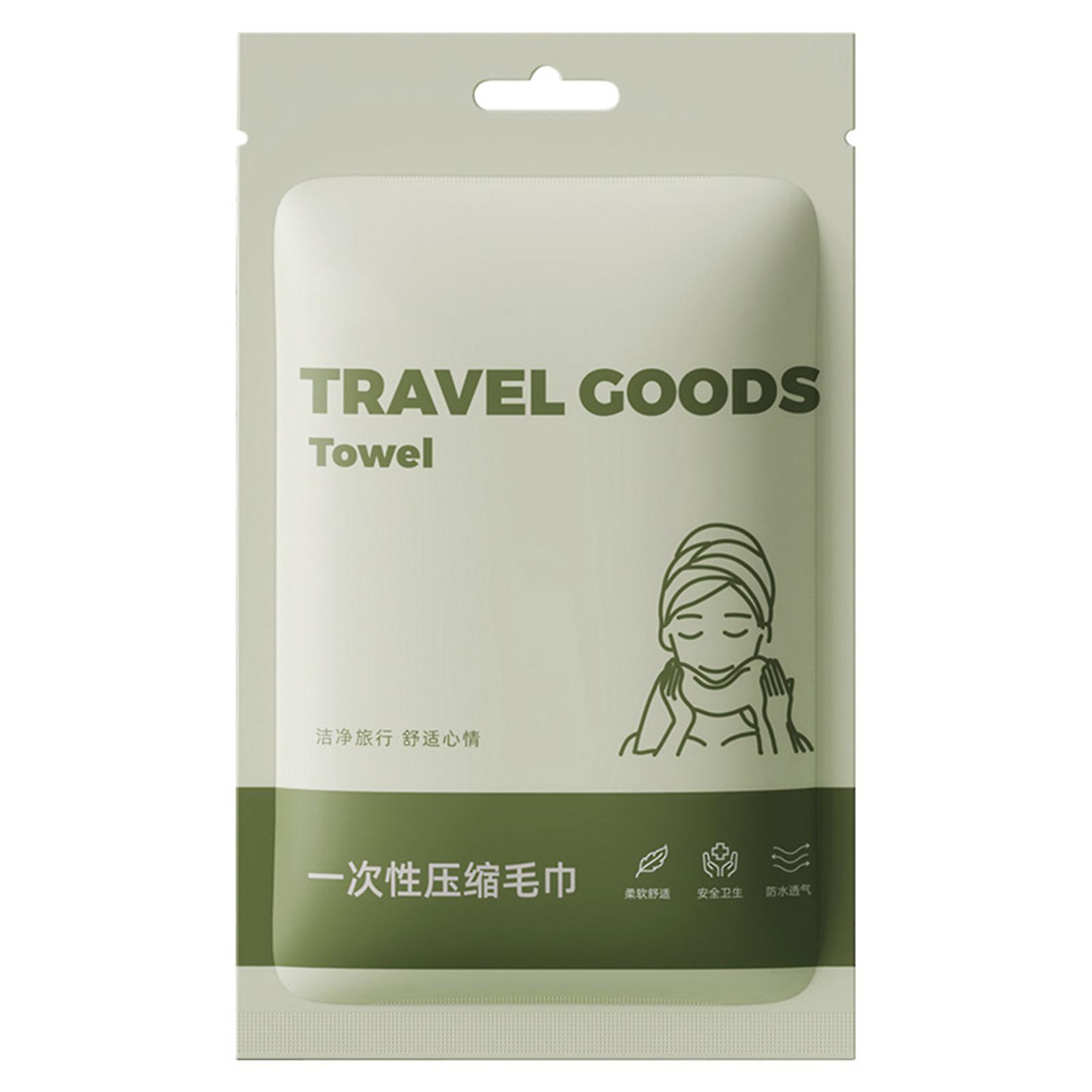 20pcs Compression Magic Towel Durable Reusable Large Thick Washcloths For Daily Or Travel Makeup Removal