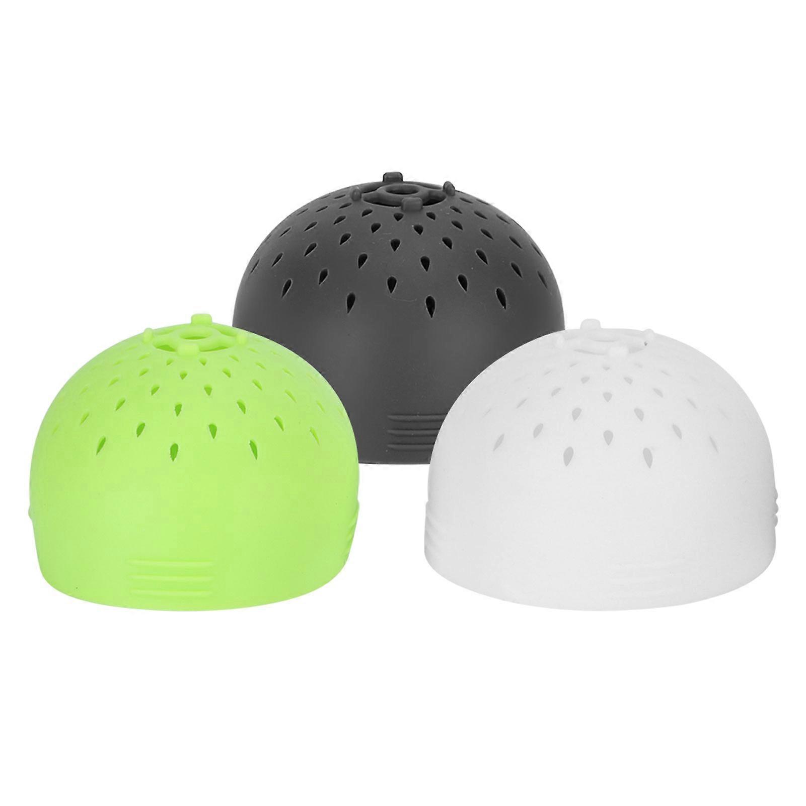 Versatile 3-Piece Set: Silicone Mini Colanders with Multi-Functional Can Cover - Essential Kitchen Strainers for Efficient Food Prep