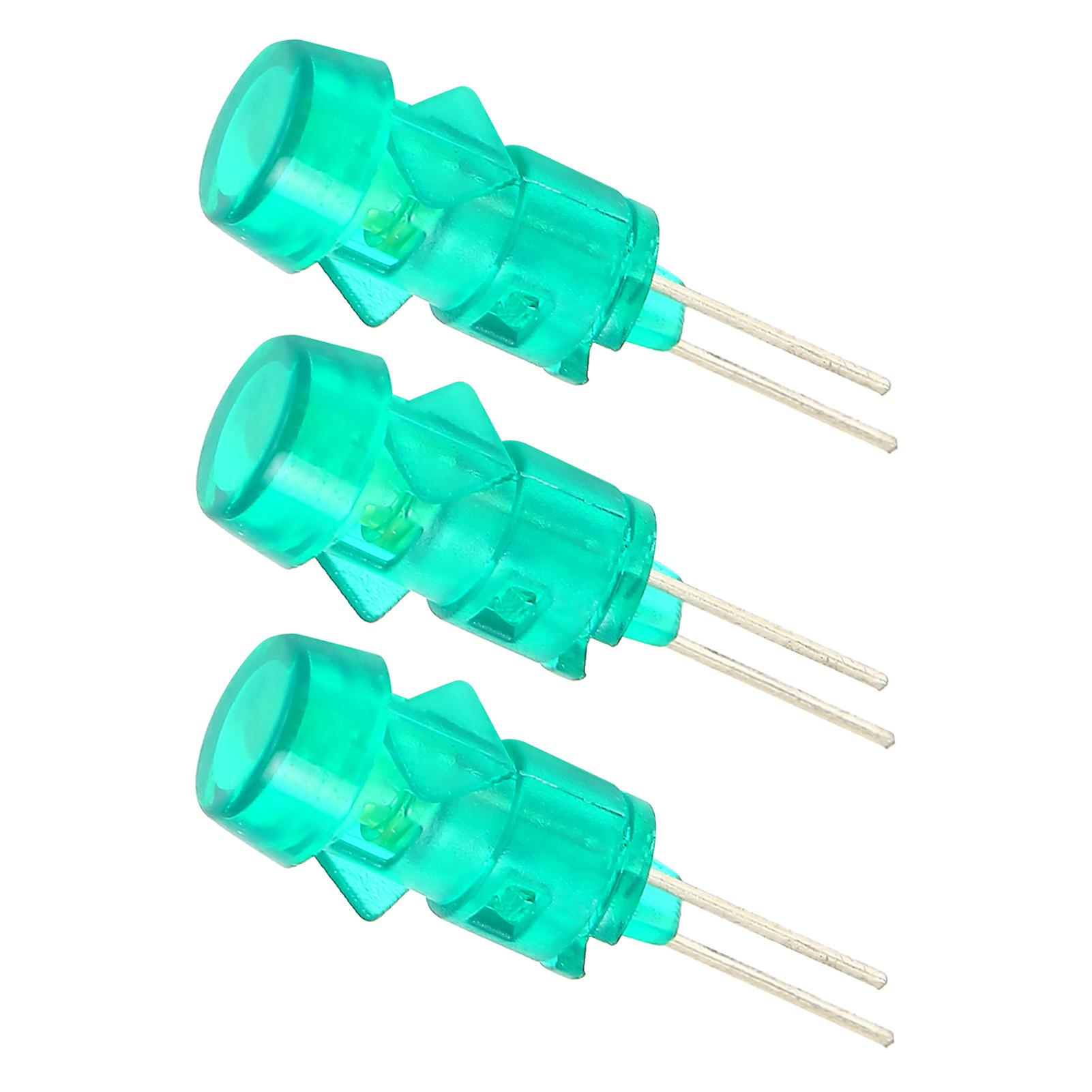 20pcs 3mm DIY LED Diode Portable Light Emitting Diodes for Science Project ExperimentGreen Light