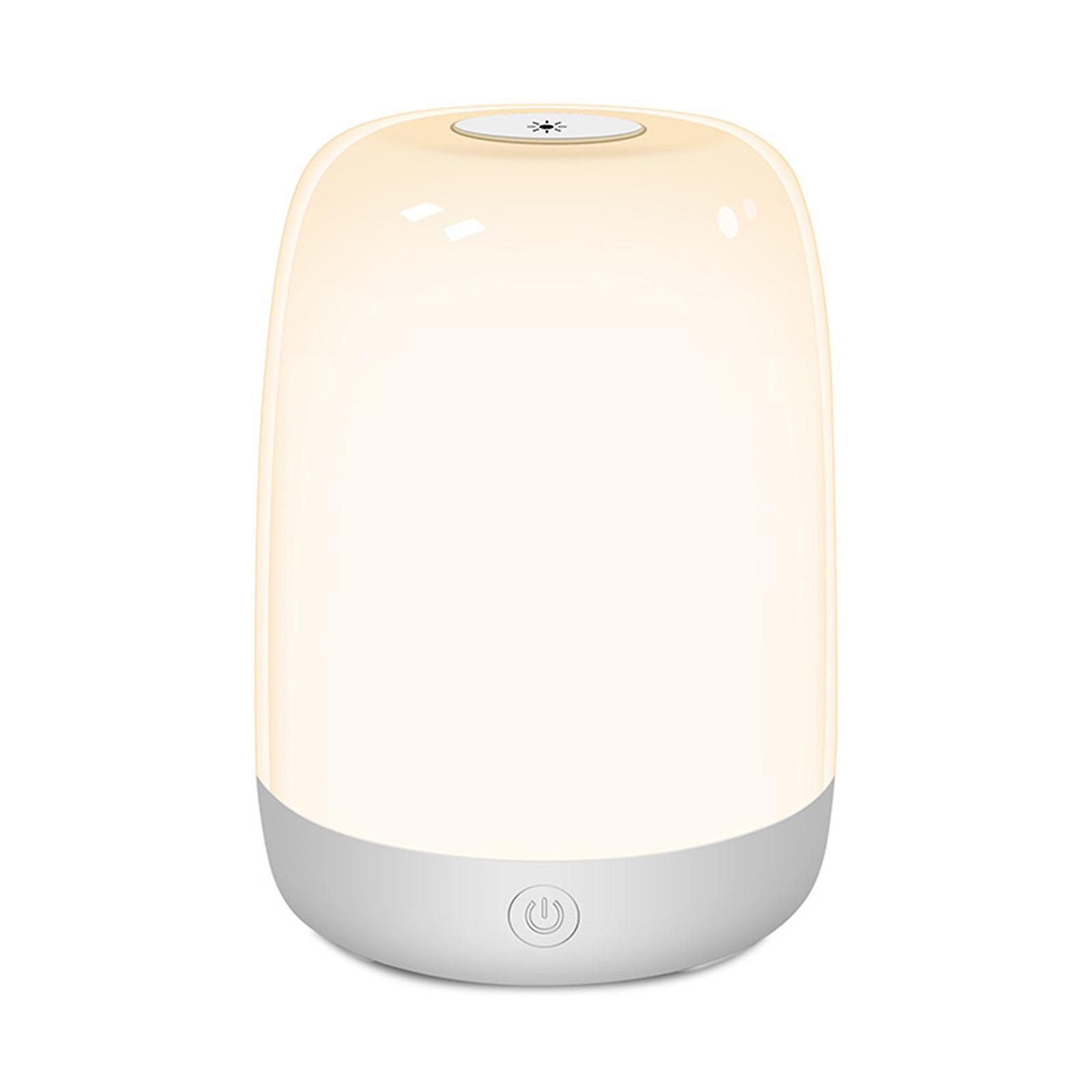 LED Night Light Kids Bedroom Table Lamp with 3 Brightness Setting Bedside Touching Sensor USB