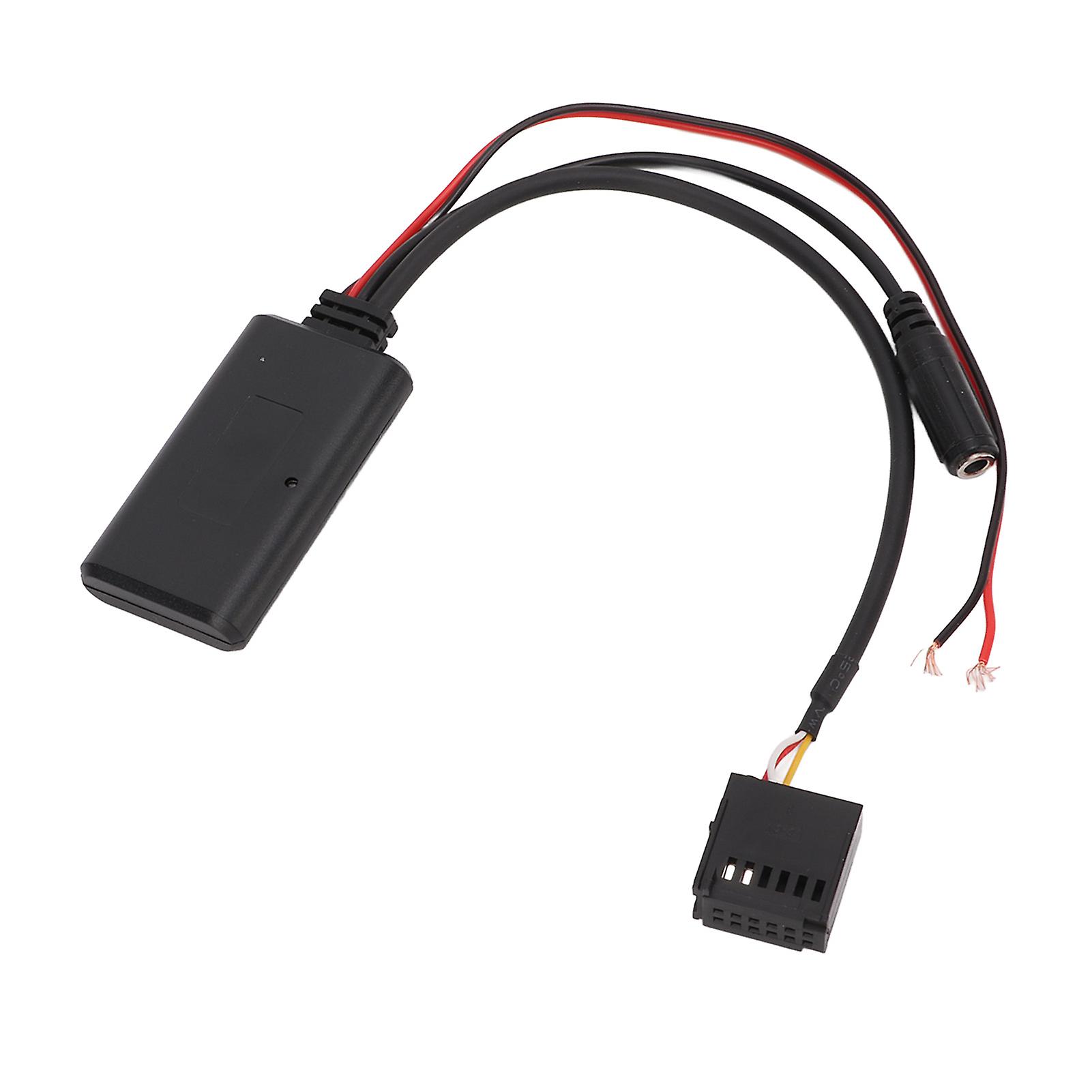 Wireless Bluetooth Module Adapter AUX Audio Cable with Microphone Replacement for Ford Focus Carnival Mondeo