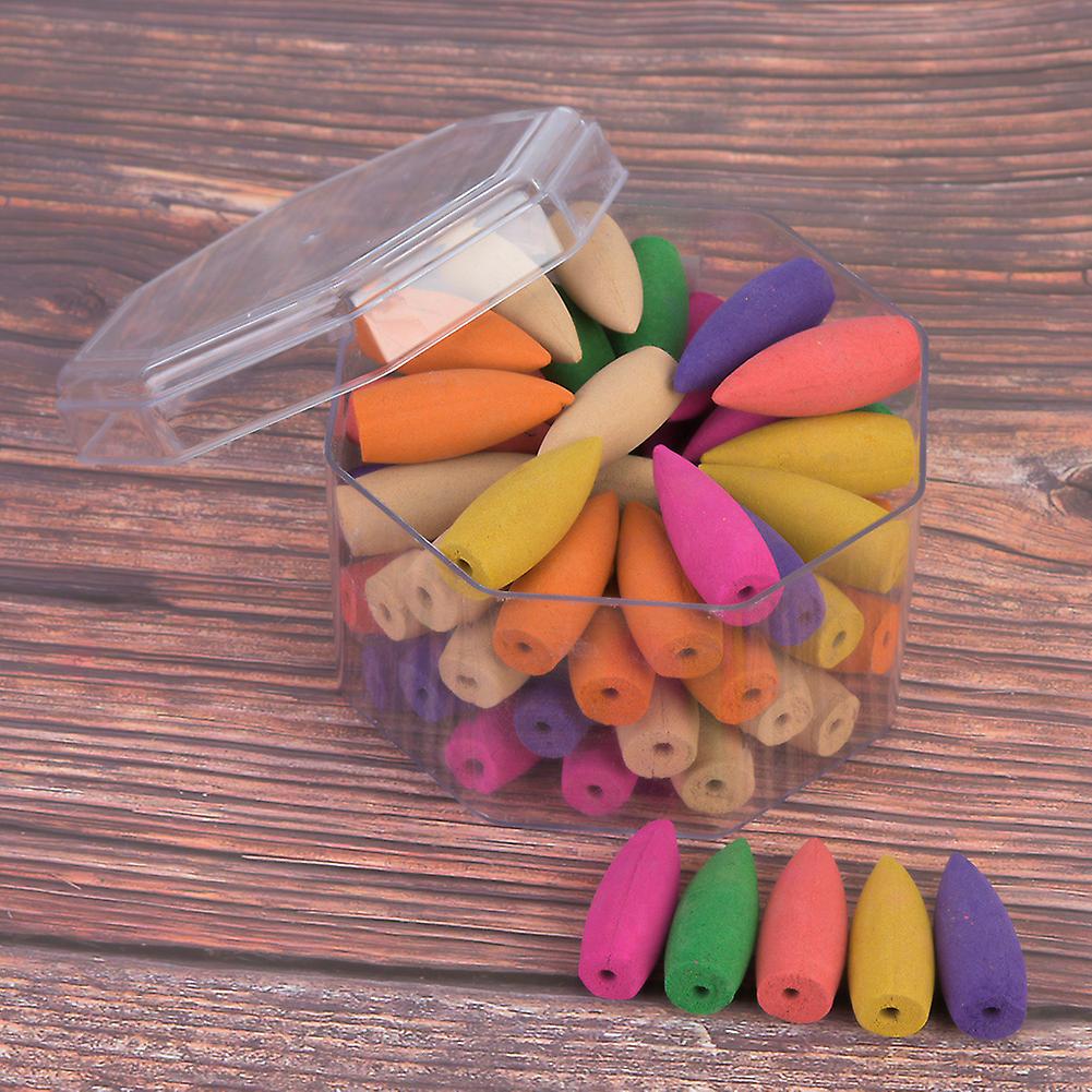 Agilawood Backflow Tower Incense Cone with Natural Raw Material (7 Mixed Scents)