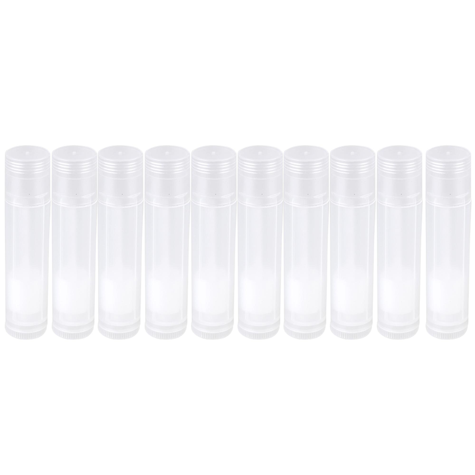 10 x Transparent 5ml Empty Lip Gloss Tube Lip Balm Case Bottle Containers