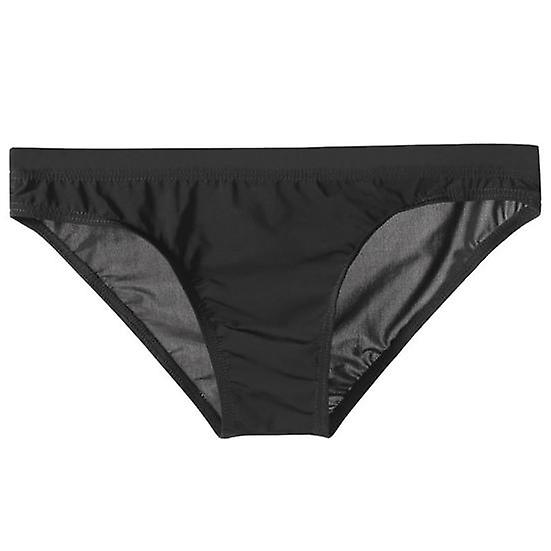 Hommes Slips Extensible Habiller Transparent À La Mode Taille Basse Glace Soie Sous-Vêtements Usage Domestique