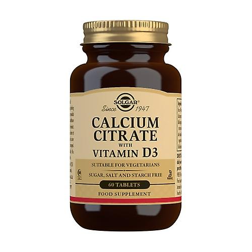 Calcium Citrate with Vitamin D3 60 tablets