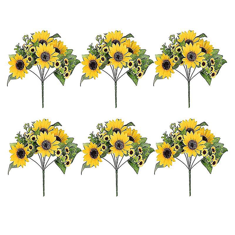 6pcs Sunflower Bouquets