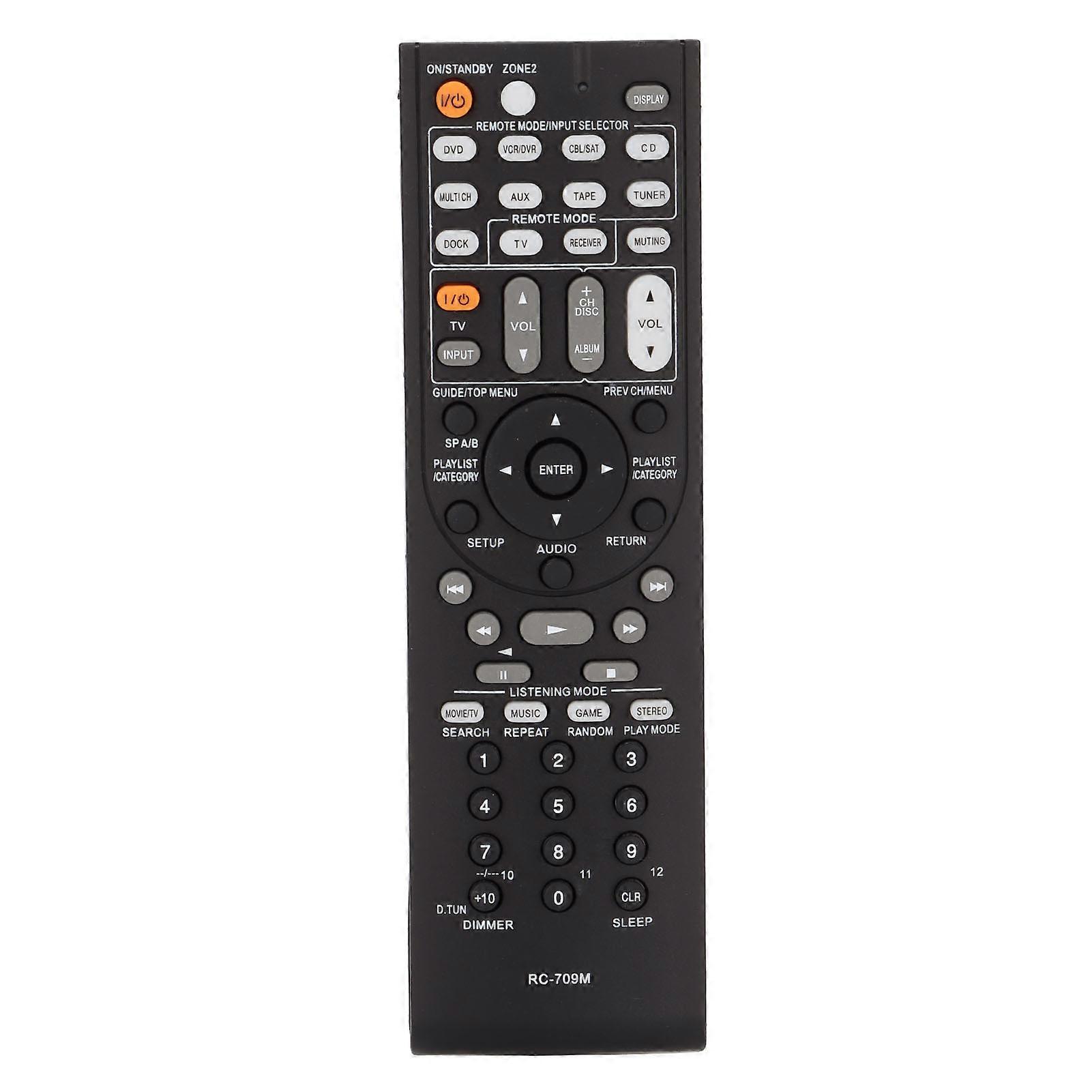 Receiver Remote Control Sensitive Buttons Battery Powered Replacement Remote Control For Onkyo Tx Sr506 Av Receivers