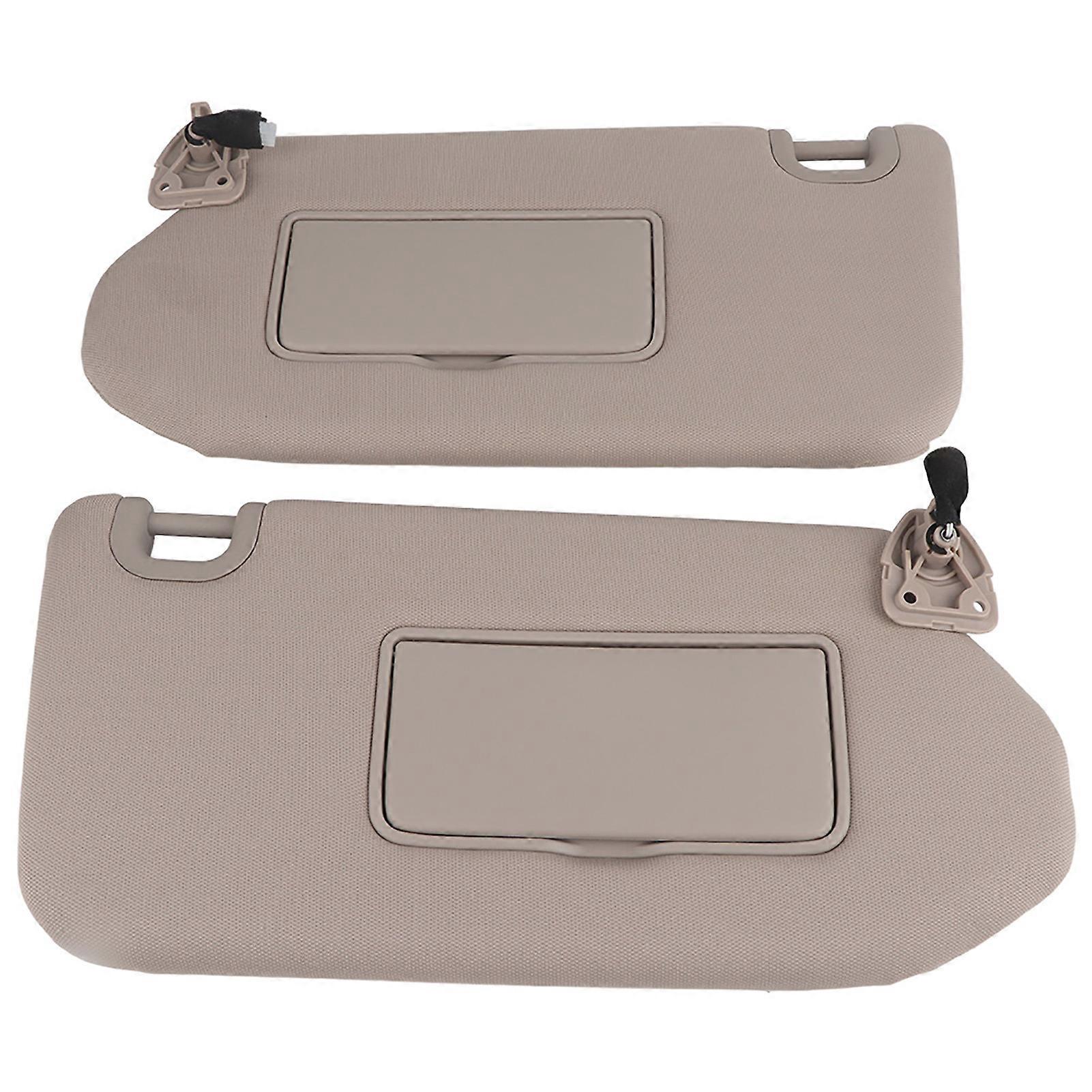 Pair Of Left & Right Sun Visor 964019pb0a Fit For Pathfinder (platinum, Sl, Sv) 20132018 Gray
