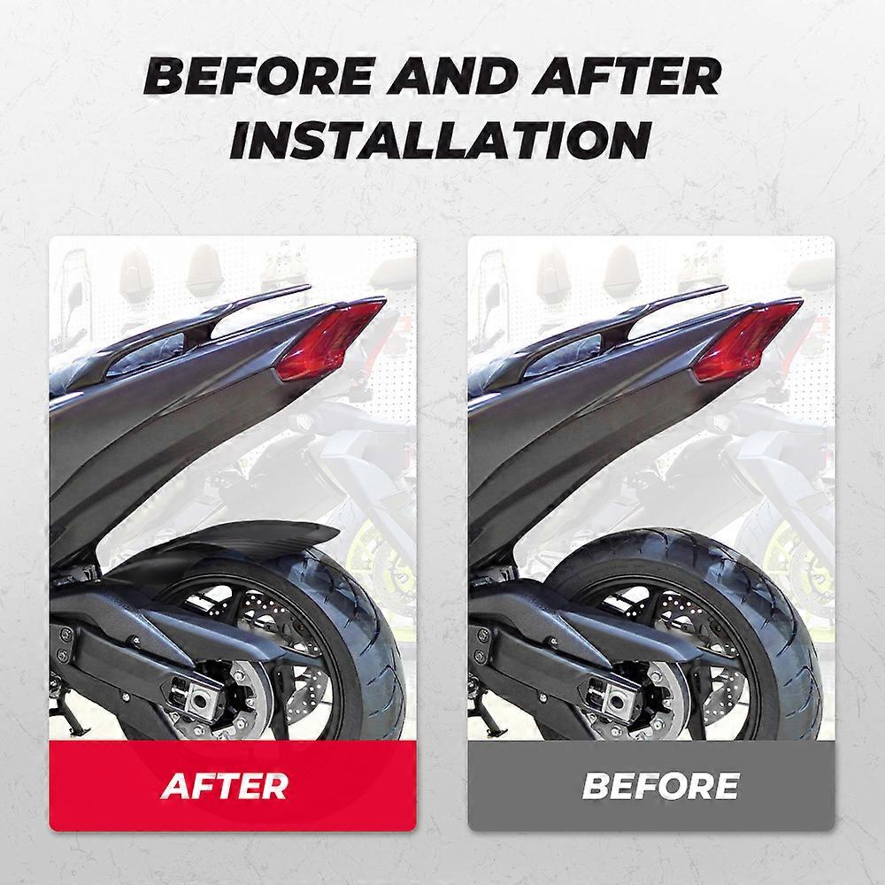 Rear Mudguard Rear Fender For YAMAHA TMAX 530 2017 2018 2019 TMAX560 2020 2021 Rear Fender T-MAX 530 TMAX560 TMAX-560