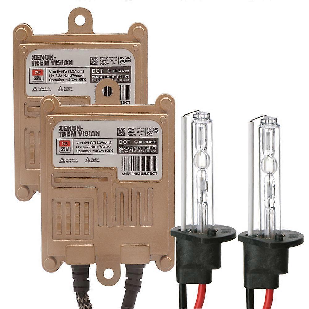 H1 H3 Car Xenon light H7 H8 H11 9005 HB3 9006 HB4 881 H27 D2H HID Kit 12V AC Ballast Bulb 55W 6000K 8000K Head Fog